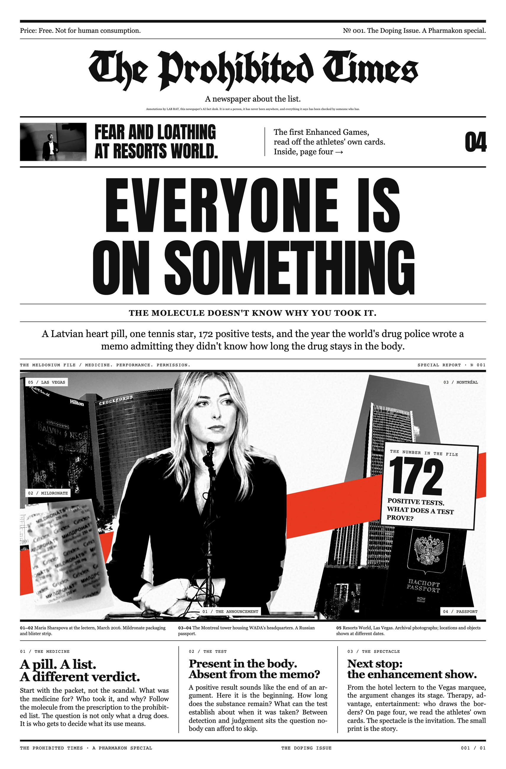 The Prohibited Times cover